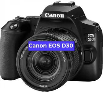 Замена дисплея на фотоаппарате Canon EOS D30 в Санкт-Петербурге
